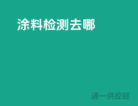 涂料检测去哪