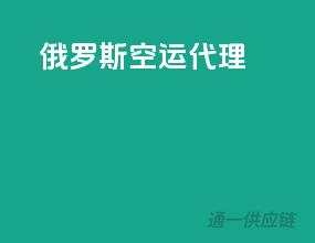 俄罗斯空运代理