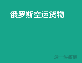 俄罗斯空运货物
