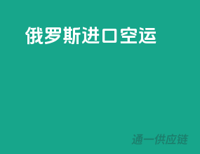 俄罗斯进口空运