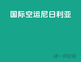 国际空运尼日利亚