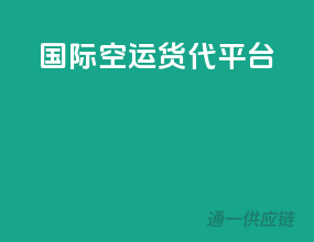 国际空运货代 平台