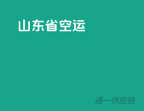 山东省空运