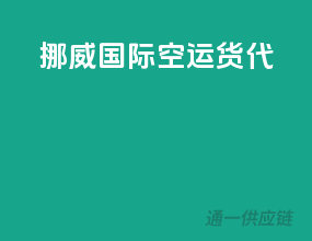 挪威国际空运货代