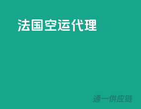 法国空运代理