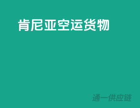 肯尼亚空运货物