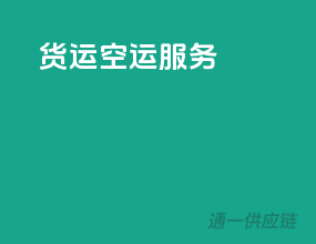 货运空运服务
