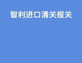 智利ata进口清关报关