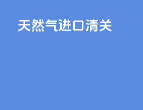 天然气 进口清关